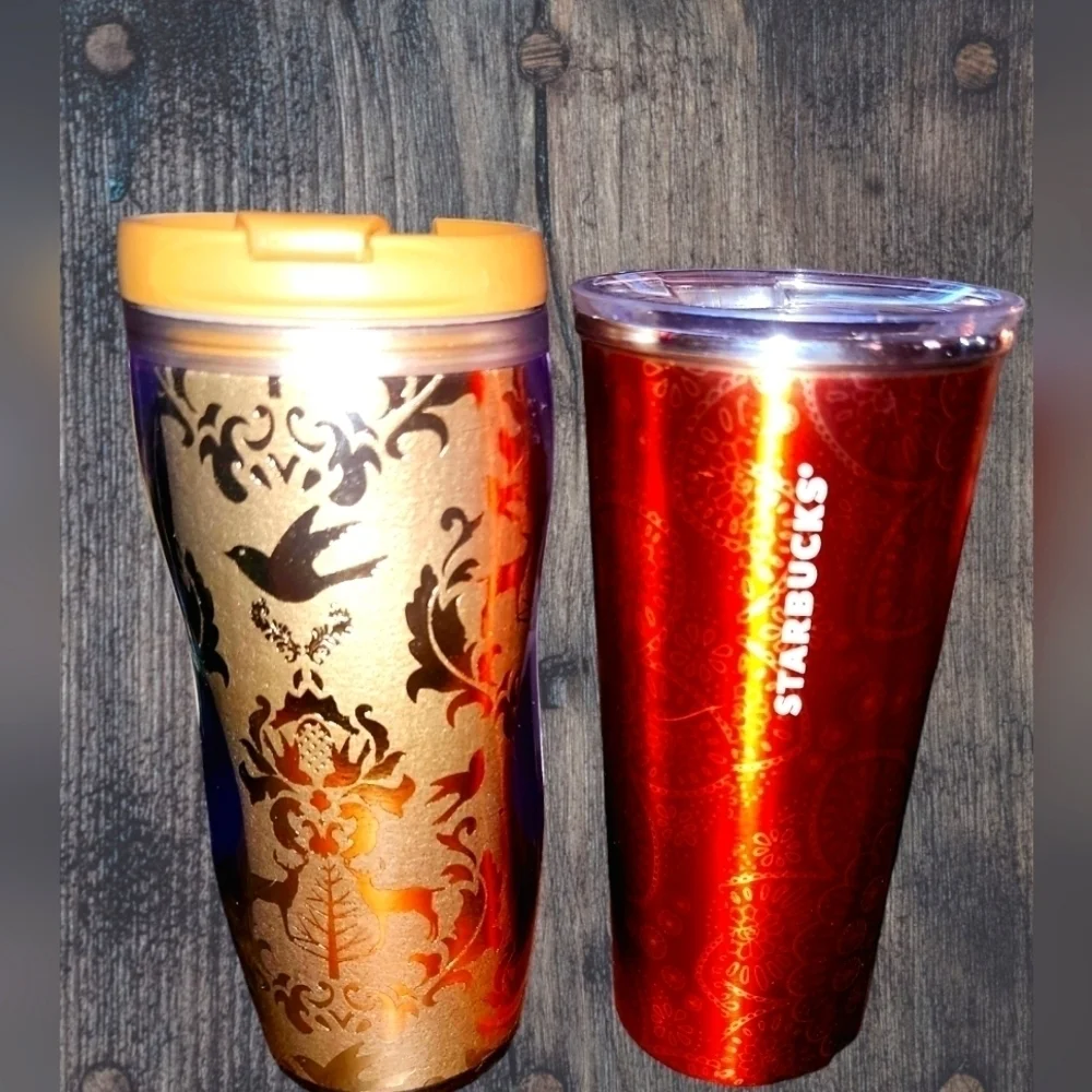 Starbucks 2008 & Starbuck 2019 Tumblers